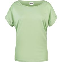 Ladies' Casual-T - Damen T-Shirt in legerem Stil [Gr. XS] (soft-green) (Art.-Nr. CA607139)