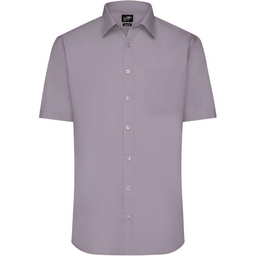 Men's Shirt Shortsleeve Poplin - Klassisches Shirt aus pflegeleichtem Mischgewebe [Gr. XL] (Art.-Nr. CA607204) - Popeline-Qualität mit Easy-Care-Ausrüs...