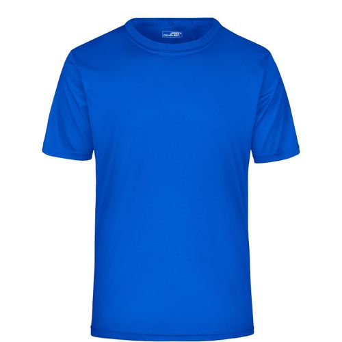 Men's Active-T - Funktions T-Shirt für Freizeit und Sport [Gr. XL] (Art.-Nr. CA609213) - Feiner Single Jersey
Necktape
Doppelnäh...