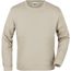 Basic Sweat - Klassisches Sweatshirt aus French-Terry [Gr. M] (stone) (Art.-Nr. CA609272)