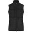 Ladies' Fleece Vest - Fleeceweste im Materialmix [Gr. XS] (black/black) (Art.-Nr. CA616571)