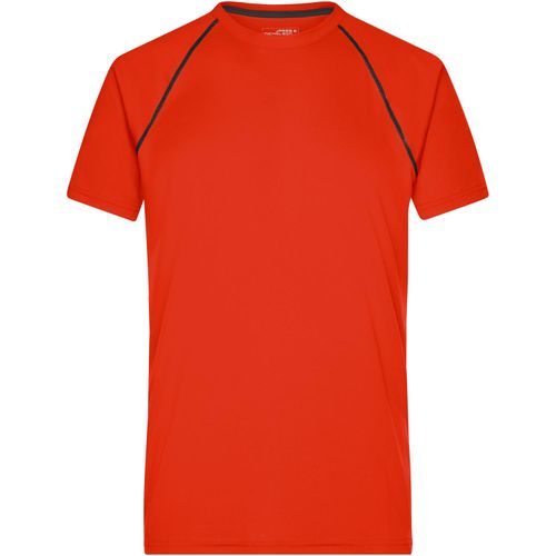 Men's Sports T-Shirt - Funktionsshirt für Fitness und Sport [Gr. XXL] (Art.-Nr. CA619802) - Atmungsaktiv und feuchtigkeitsregulieren...