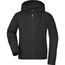 Ladies' Hooded Jacket - Kapuzenjacke aus formbeständiger Sweat-Qualität [Gr. L] (black) (Art.-Nr. CA620010)
