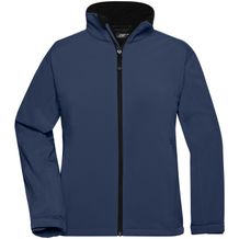 Ladies' Softshell Jacket - Trendige Jacke aus Softshell [Gr. L] (navy) (Art.-Nr. CA627021)