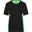 Ladies' Workwear T-Shirt - Strapazierfähiges und pflegeleichtes T-Shirt mit Kontrasteinsätzen [Gr. S] (black/lime-green) (Art.-Nr. CA633035)