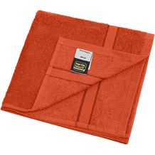 Hand Towel - Handtuch im dezenten Design [Gr. 50 x 100 cm] (orange) (Art.-Nr. CA641316)