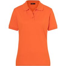 Classic Polo Ladies - Hochwertiges Polohemd mit Armbündchen [Gr. L] (dark-orange) (Art.-Nr. CA643663)