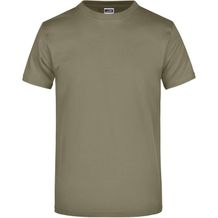 Round-T Heavy (180g/m²) - Komfort-T-Shirt aus strapazierfähigem Single Jersey [Gr. 3XL] (olive) (Art.-Nr. CA649797)