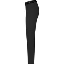 Ladies' Zip-Off Trekking Pants - Bi-elastische Outdoorhose in sportlicher Optik [Gr. XL] (schwarz) (Art.-Nr. CA650006)