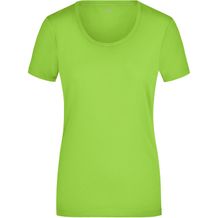 Ladies' Stretch Round-T - T-Shirt aus weichem Elastic-Single-Jersey [Gr. XL] (lime-green) (Art.-Nr. CA651575)