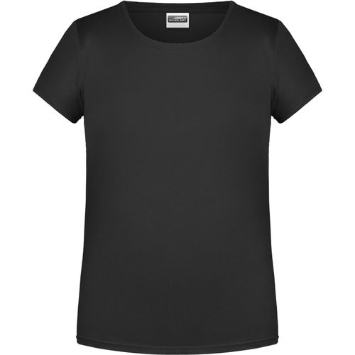 Girls' Basic-T - T-Shirt für Kinder in klassischer Form [Gr. XXL] (Art.-Nr. CA655097) - 100% gekämmte, ringgesponnene BIO-Baumw...