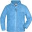 Full-Zip Fleece Junior - Jacke in schwerer Fleece-Qualität [Gr. S] (light-blue) (Art.-Nr. CA658070)