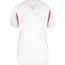 Ladies' Running-T - Funktionelles Laufshirt [Gr. XS] (white/red) (Art.-Nr. CA663086)