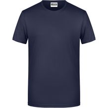 Men's Basic-T - Herren T-Shirt in klassischer Form [Gr. L] (navy) (Art.-Nr. CA664580)