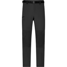Men's Trekking Pants - Bi-elastische Outdoorhose in sportlicher Optik [Gr. XXL] (black/black) (Art.-Nr. CA666731)