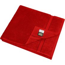 Bath Towel - Badetuch im dezenten Design [Gr. 70 x 140 cm] (orient-red) (Art.-Nr. CA670714)