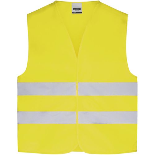 Safety Vest Junior - Leicht zu bedruckende Sicherheitsweste in Einheitsgröße (Art.-Nr. CA672841) - Einheitsgröße S-XXL für Erwachsene_x0...