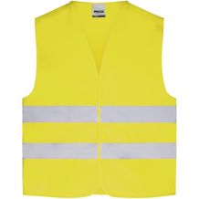 Safety Vest Junior - Leicht zu bedruckende Sicherheitsweste in Einheitsgröße (fluorescent-yellow) (Art.-Nr. CA672841)