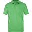 Men's Elastic Polo - Hochwertiges Poloshirt mit Kontraststreifen [Gr. S] (lime-green/white) (Art.-Nr. CA674381)