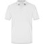 Men's Elastic Polo - Hochwertiges Poloshirt mit Kontraststreifen [Gr. 3XL] (white/black) (Art.-Nr. CA684665)
