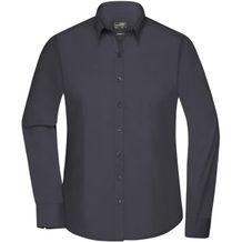 Ladies' Shirt Longsleeve Poplin - Klassisches Shirt aus pflegeleichtem Mischgewebe [Gr. 3XL] (carbon) (Art.-Nr. CA687957)