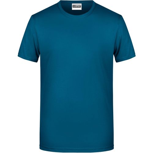 Men's Basic-T - Herren T-Shirt in klassischer Form [Gr. XL] (Art.-Nr. CA689521) - 100% gekämmte, ringgesponnene BIO-Baumw...