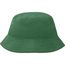Fisherman Piping Hat for Kids - Trendiger Kinderhut aus weicher Baumwolle (dark-green/beige) (Art.-Nr. CA689573)