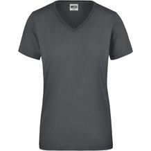 Ladies' Workwear T-Shirt - Strapazierfähiges und pflegeleichtes T-Shirt [Gr. XS] (carbon) (Art.-Nr. CA690730)