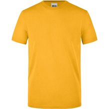 Men's Workwear T-Shirt - Strapazierfähiges und pflegeleichtes T-Shirt [Gr. 5XL] (gold-yellow) (Art.-Nr. CA691965)