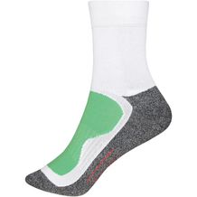 Sport Socks - Funktions- und Sport-Socke [Gr. 39-41] (white/green) (Art.-Nr. CA693940)