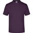 Round-T Medium (150g/m²) - Komfort-T-Shirt aus Single Jersey [Gr. L] (aubergine) (Art.-Nr. CA694208)
