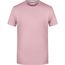 Men's Basic-T - Herren T-Shirt in klassischer Form [Gr. L] (soft-pink) (Art.-Nr. CA696778)