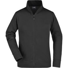 Ladies' Jacket - Sweatjacke aus formbeständiger Sweat-Qualität [Gr. XXL] (black) (Art.-Nr. CA697185)