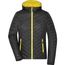 Ladies' Lightweight Jacket - Leichte Wendejacke mit sorona®AURA Wattierung (nachwachsender, pflanzlicher Rohstoff) [Gr. S] (black/yellow) (Art.-Nr. CA702735)