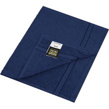 Guest Towel - Gästehandtuch im dezenten Design [Gr. 30 x 50 cm] (navy) (Art.-Nr. CA709986)