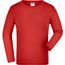 Junior Shirt Long-Sleeved Medium - Langarm T-Shirt aus Single Jersey [Gr. L] (Art.-Nr. CA715340)