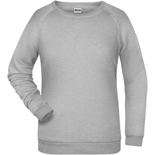 Ladies' Promo Sweat - Rundhals-Sweatshirt mit Raglanärmeln [Gr. XL] (Art.-Nr. CA717712) - Sweat-Qualität mit angerauter Innenseit...