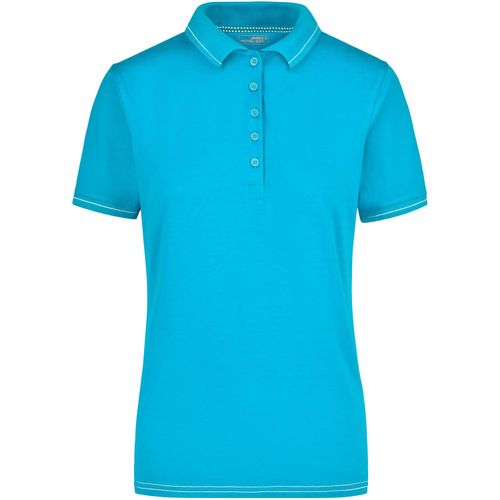 Ladies' Elastic Polo - Hochwertiges Poloshirt mit Kontraststreifen [Gr. S] (Art.-Nr. CA718861) - Weicher Elastic-Single-Jersey
Gekämmte,...
