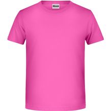 Boys' Basic-T - T-Shirt für Kinder in klassischer Form [Gr. L] (pink) (Art.-Nr. CA722796)