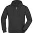 Men's Hooded Jacket - Kapuzenjacke aus formbeständiger Sweat-Qualität [Gr. L] (black) (Art.-Nr. CA723223)