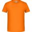Boys' Basic-T - T-Shirt für Kinder in klassischer Form [Gr. M] (orange) (Art.-Nr. CA723385)