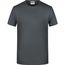 Men's Basic-T - Herren T-Shirt in klassischer Form [Gr. M] (graphite) (Art.-Nr. CA731063)