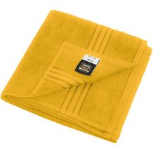 Hand Towel - Handtuch in flauschiger Walkfrottier-Qualität (gold-yellow) (Art.-Nr. CA733057)