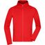 Men's Stretchfleece Jacket - Bi-elastische, körperbetonte Jacke im sportlichen Look [Gr. M] (light-red/chili) (Art.-Nr. CA735408)
