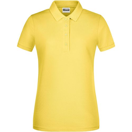 Ladies' Basic Polo - Klassisches Poloshirt [Gr. XXL] (Art.-Nr. CA738093) - Feine Piqué-Qualität aus 100% gekämmt...