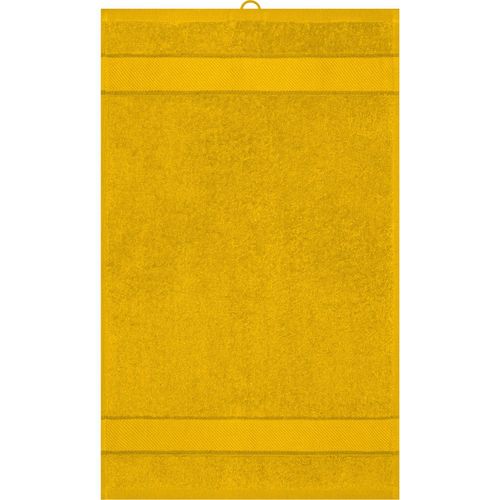 Guest Towel - Gästehandtuch im modischen Design (Art.-Nr. CA740058) - Angenehm weicher Walkfrottier aus...