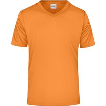 Men's Active-V - Funktions T-Shirt für Freizeit und Sport [Gr. M] (orange) (Art.-Nr. CA740862)