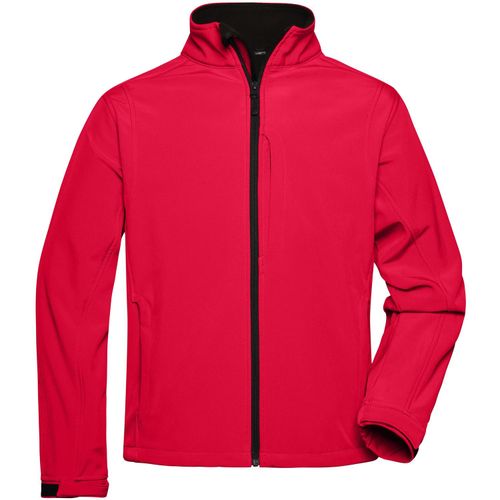 Men's Softshell Jacket - Trendige Jacke aus Softshell [Gr. 3XL] (Art.-Nr. CA741476) - 3-Lagen-Funktionsmaterial mit TPU-Membra...