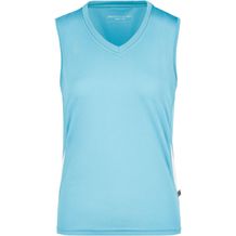 Ladies' Running Tank - Funktionelles Lauftop [Gr. L] (ocean/white) (Art.-Nr. CA742255)