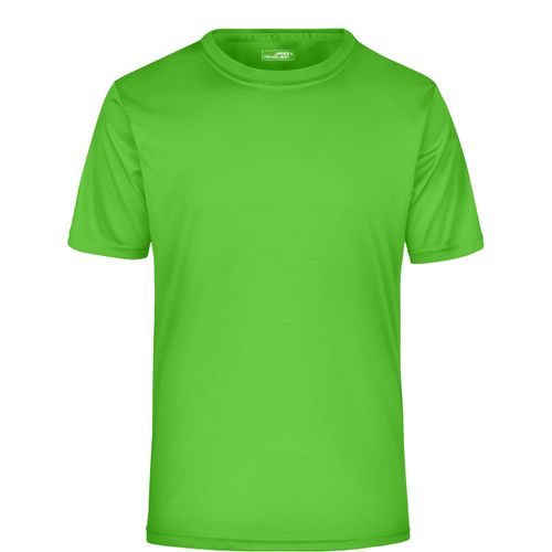 Men's Active-T - Funktions T-Shirt für Freizeit und Sport [Gr. S] (Art.-Nr. CA743978) - Feiner Single Jersey
Necktape
Doppelnäh...